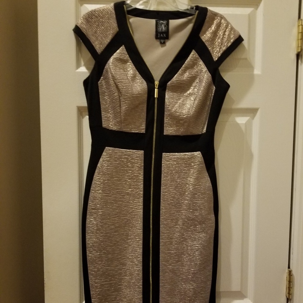 Jax zipped cocktail dress